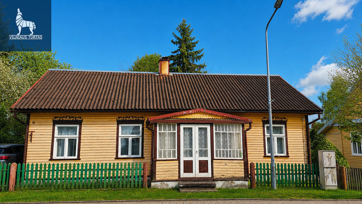 Gyvenamasis namas Trakų rajono sav., Onuškyje, Kauno g. – nuotrauka 1