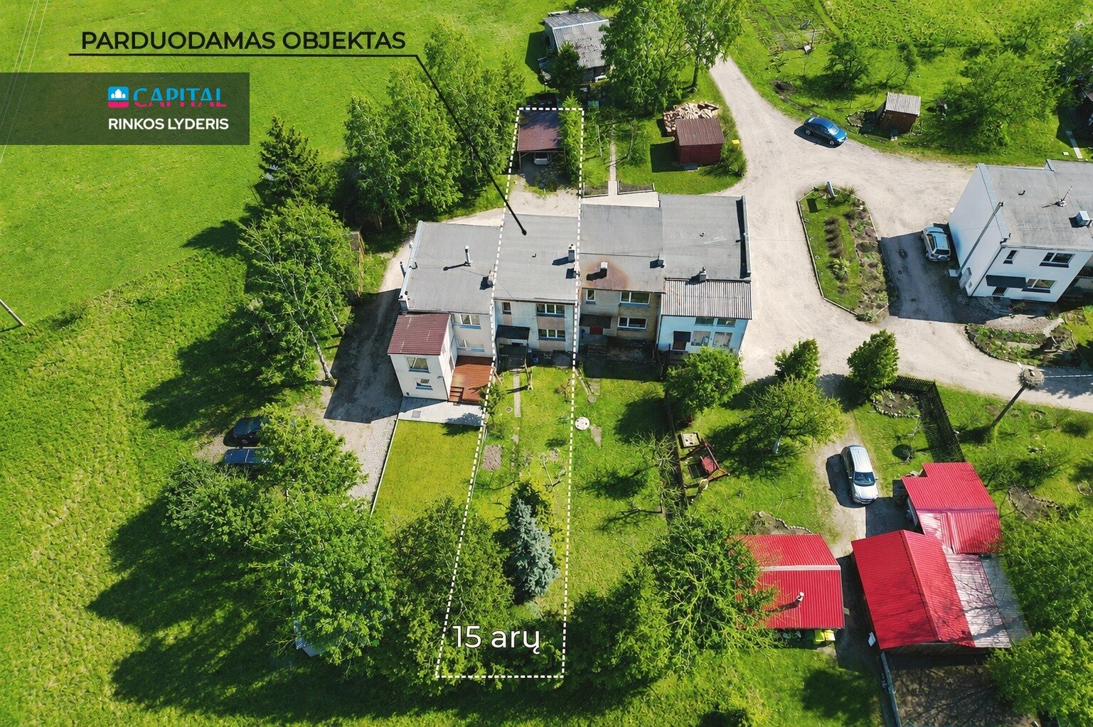 Sublokuotas namas Utenos rajono sav., Joneliškėse – nuotrauka 3