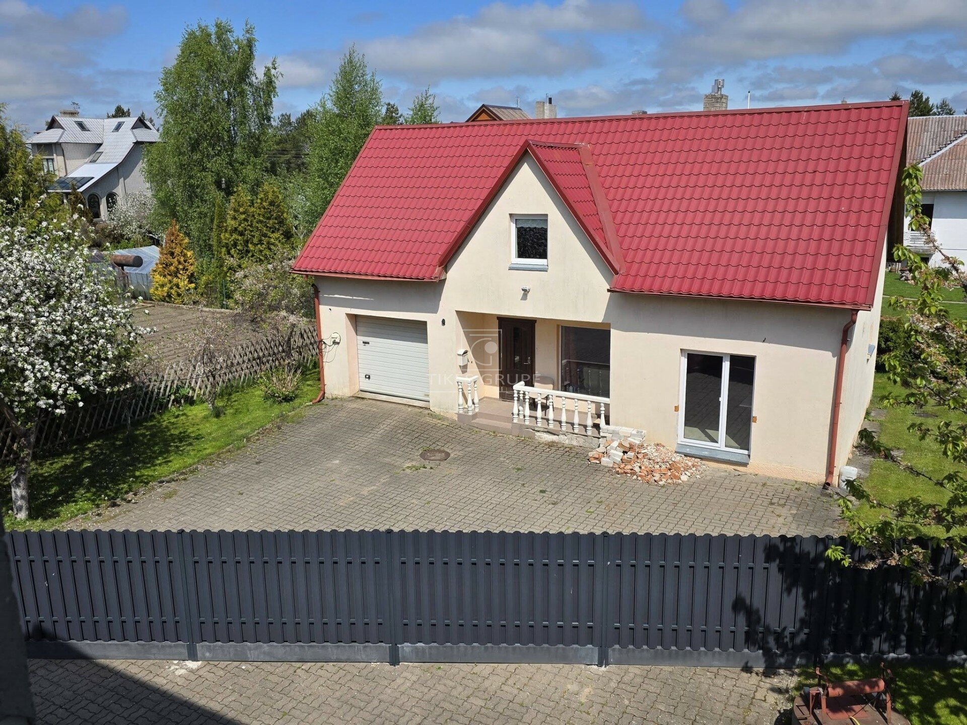 Gyvenamasis namas Klaipėdos rajono sav., Gargžduose, Alyvų g. – nuotrauka 1