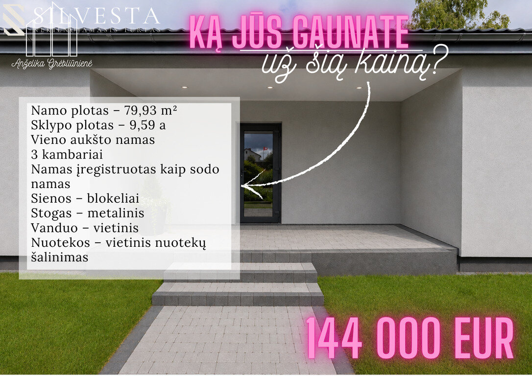 Gyvenamasis namas Trakų r. sav., Trakuose, Aušros g. – nuotrauka 4