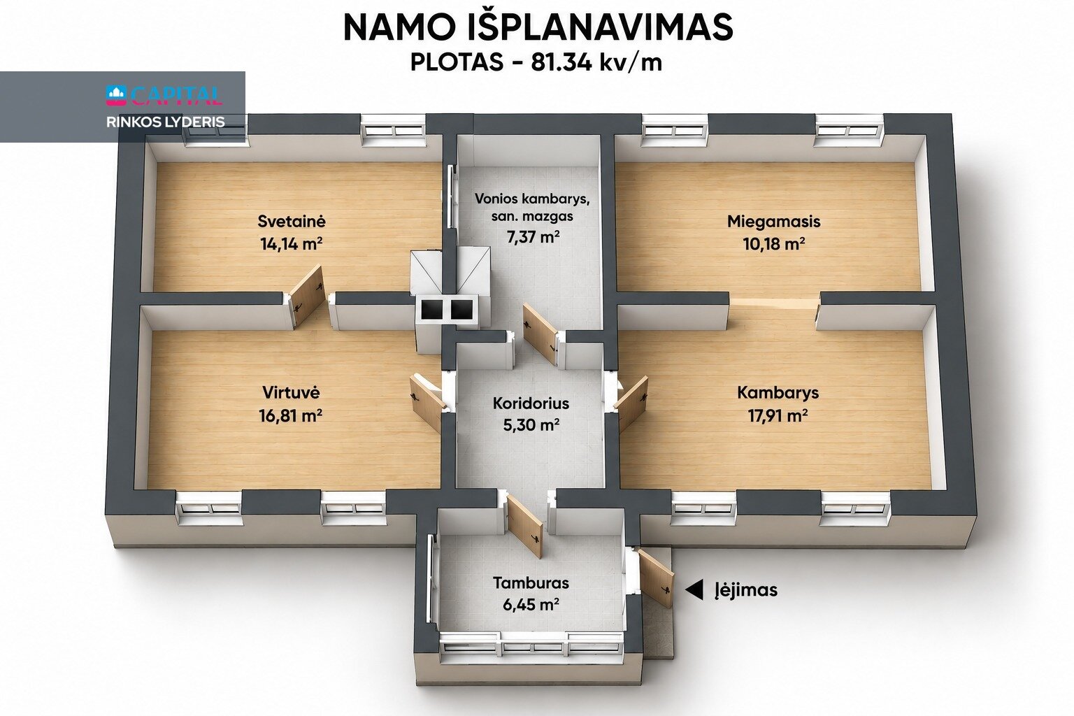 House Skuodo r. sav., Lenkimuose – image 6