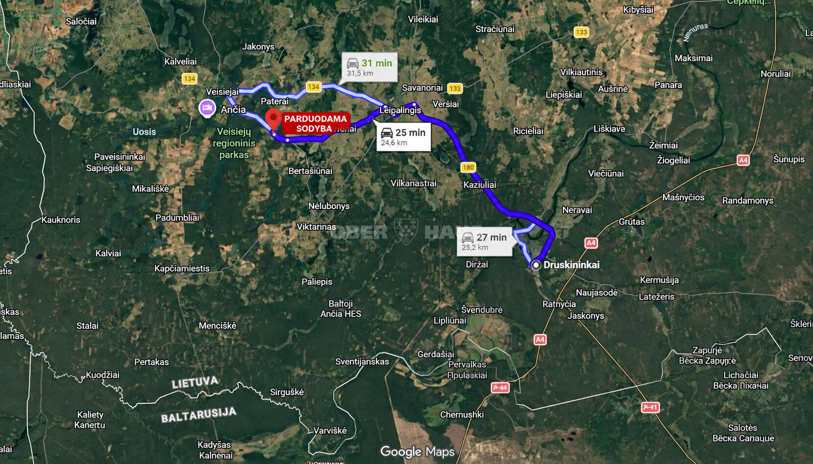 Gyvenamasis namas Lazdijų r. sav., Kailiniuose – nuotrauka 3