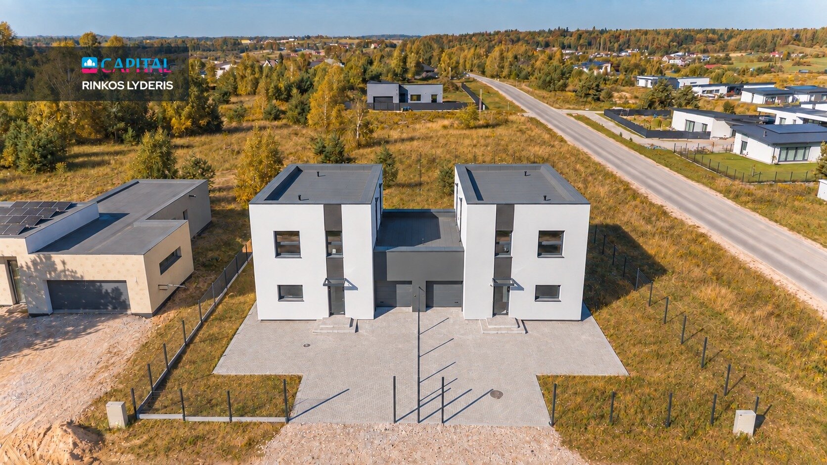 Semi-detached house Vilniaus r. sav., Bendoriuose – image 3