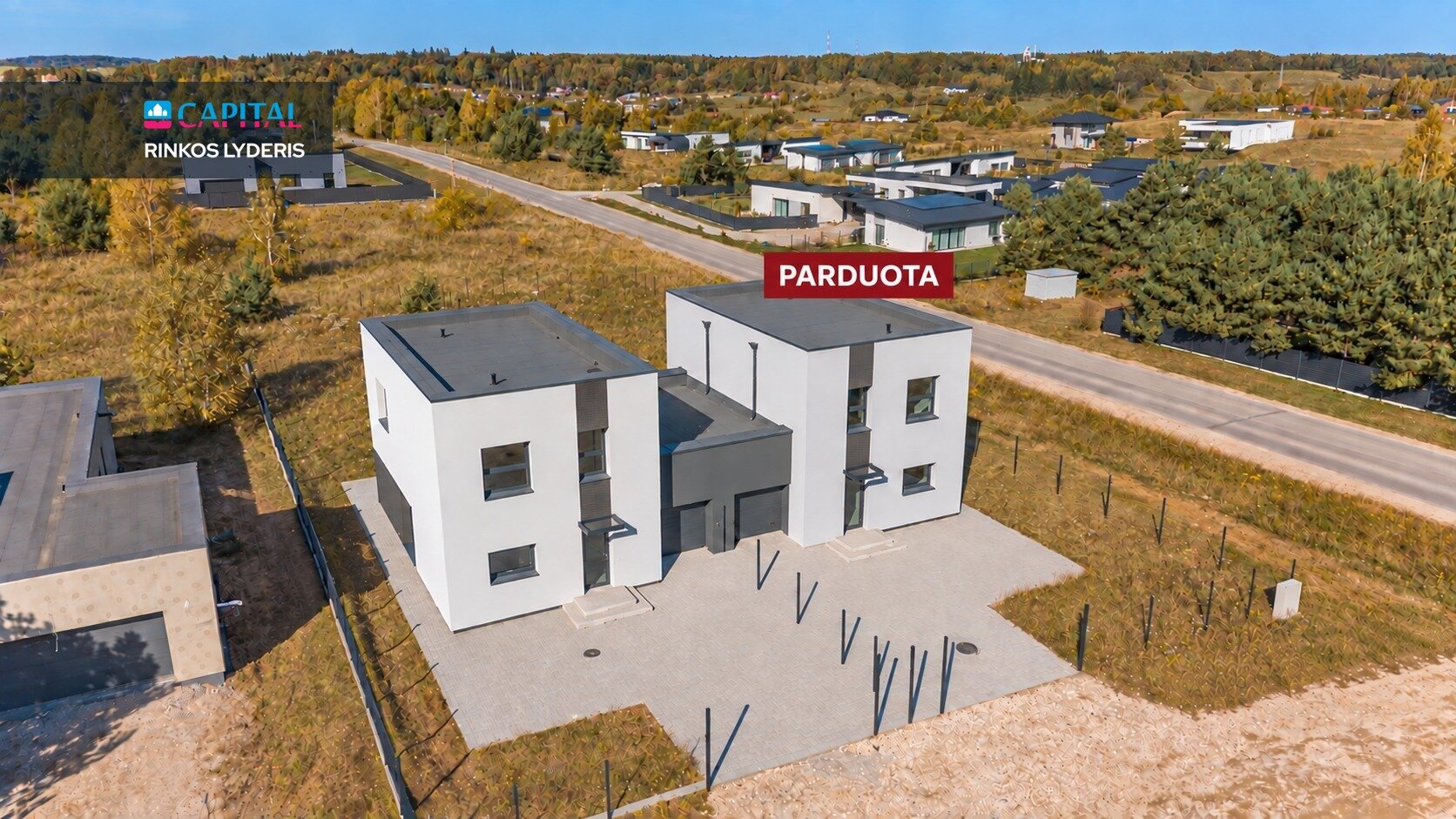 Semi-detached house Vilniaus r. sav., Bendoriuose – image 4