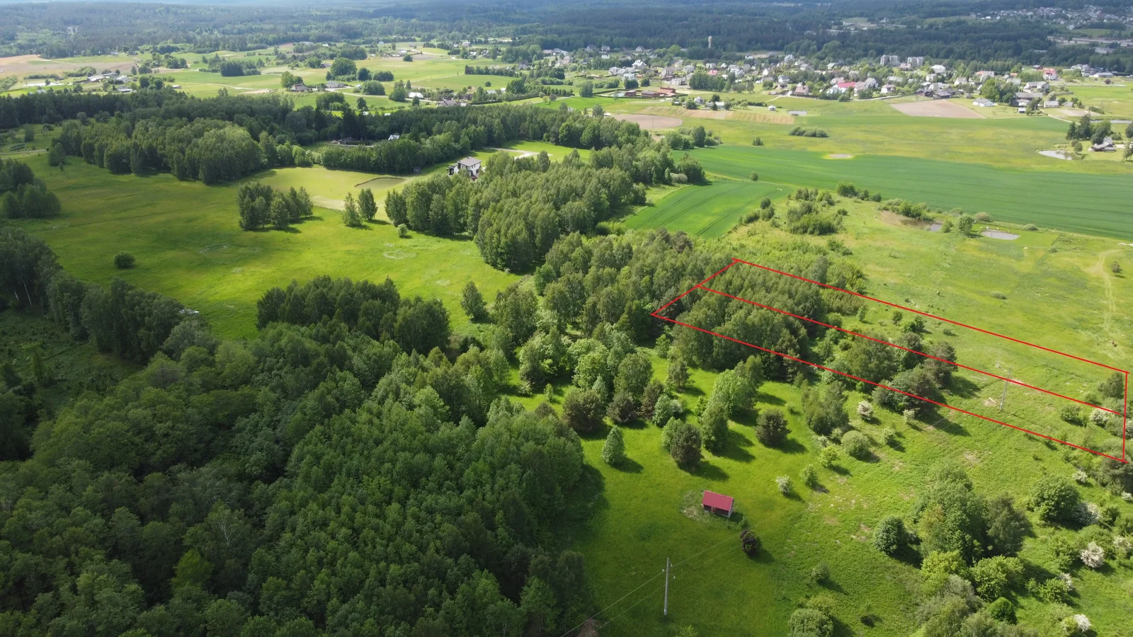Sklypas Alytaus rajono sav., Poteronyse, Kauno g. – nuotrauka 4