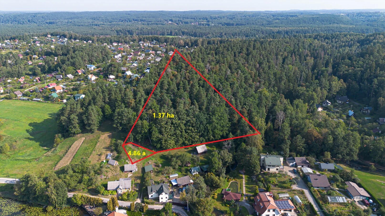 Sklypas Trakų rajono sav., Nendrių g. – nuotrauka 6