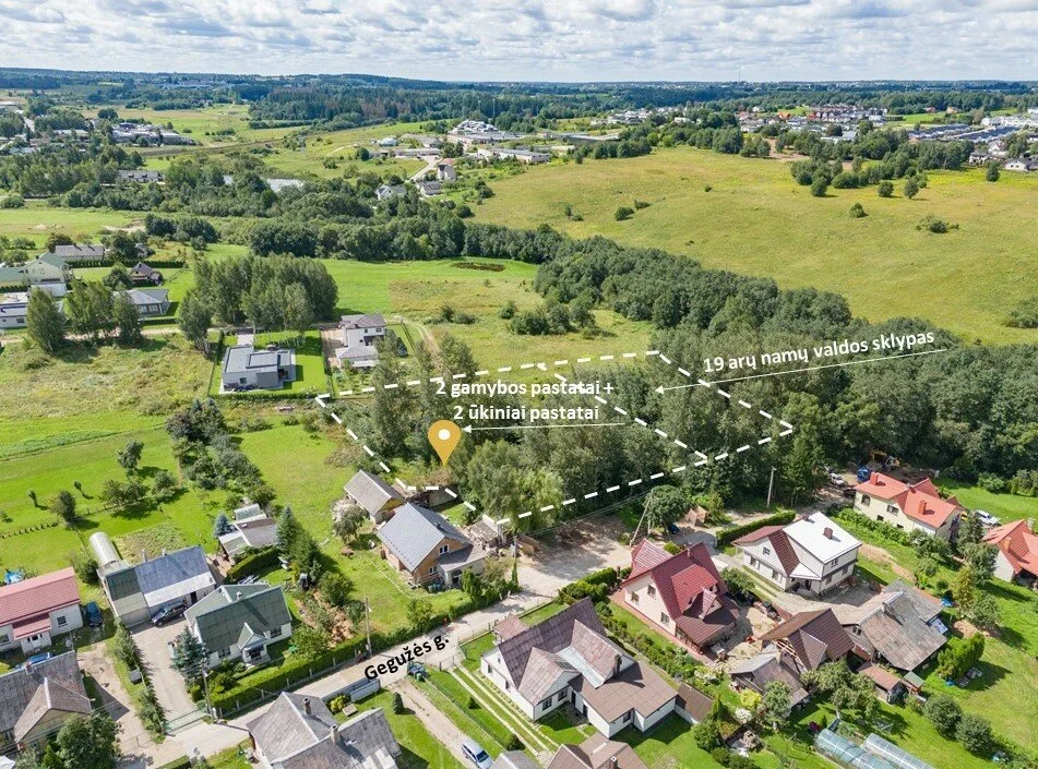 участок Vilniaus rajono sav., Grigaičiuose, Gegužės g. – изображение 4