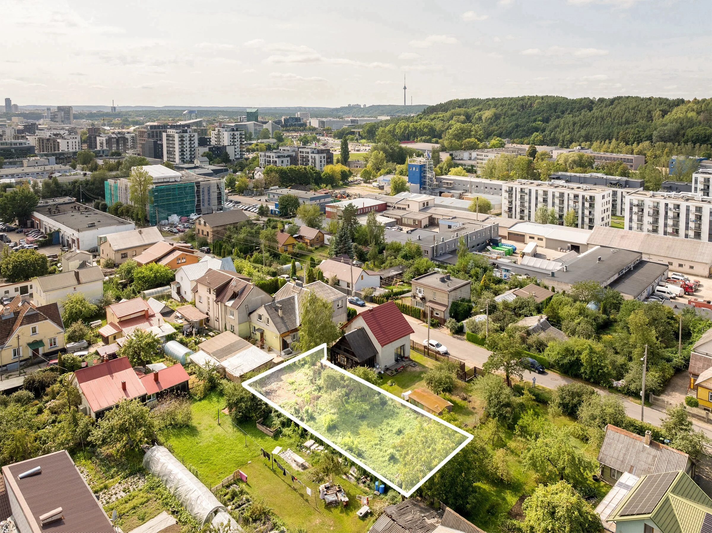 участок Vilniuje Šnipiškėse, Durpių g. – изображение 3