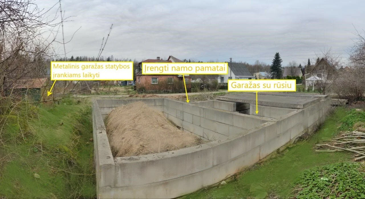 участок Vilniaus rajono sav., Kalveliuose, Paparčių g. – изображение 3
