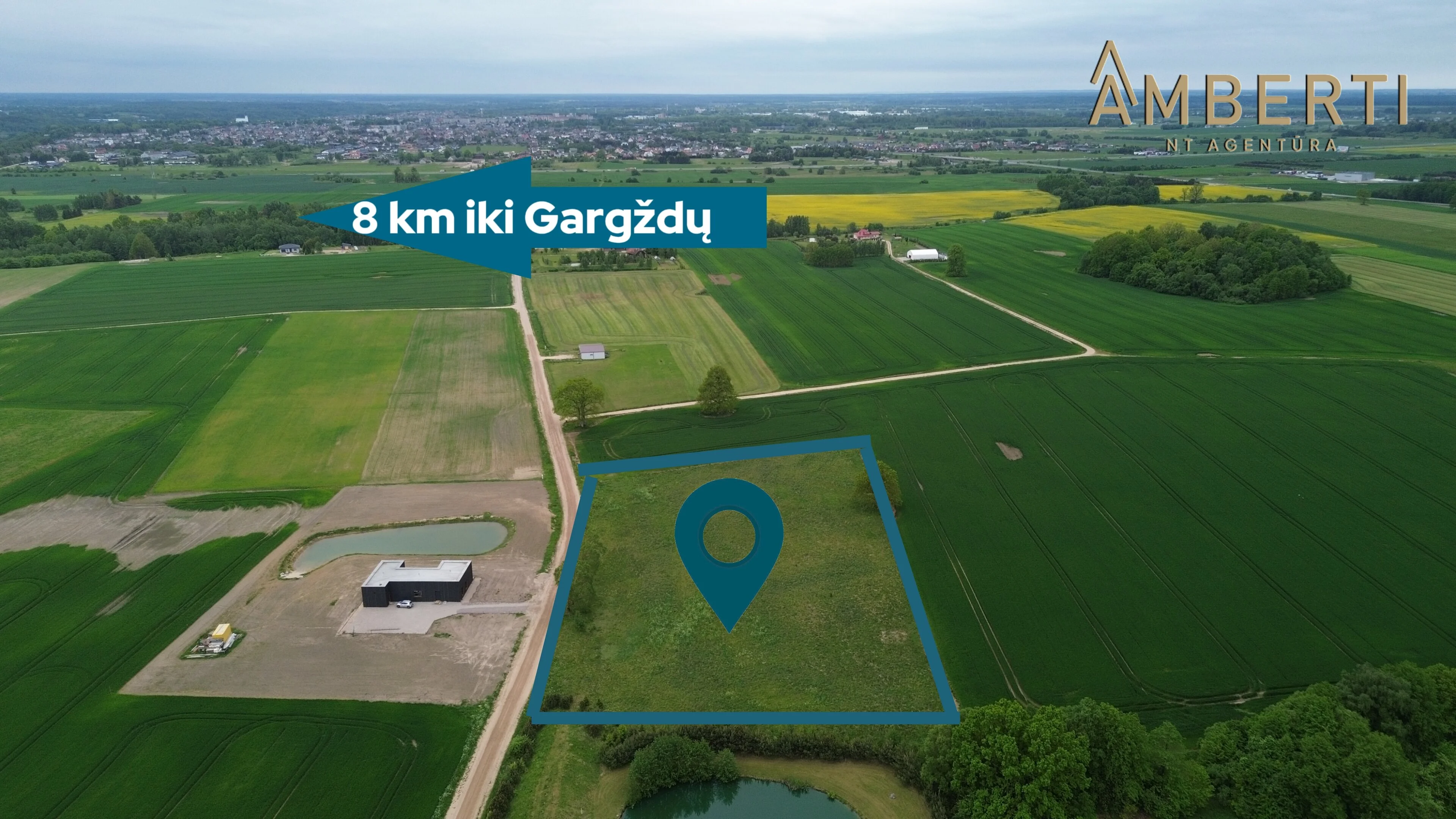 участок Klaipėdos rajono sav., Kvietiniuose, Gargždupio g. – изображение 3