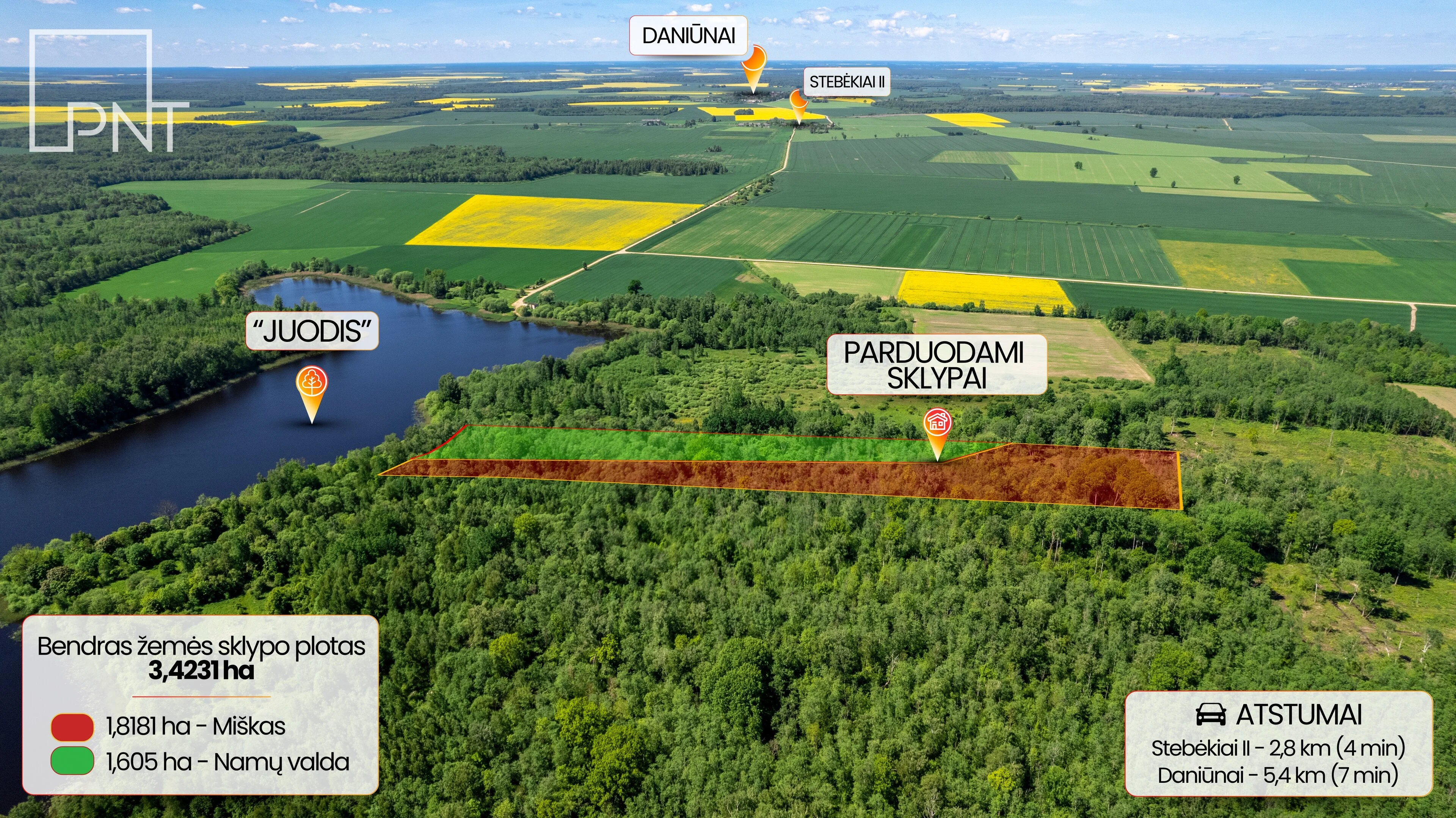 Sklypas Panevėžio rajono sav., Datūniškyje – nuotrauka 3