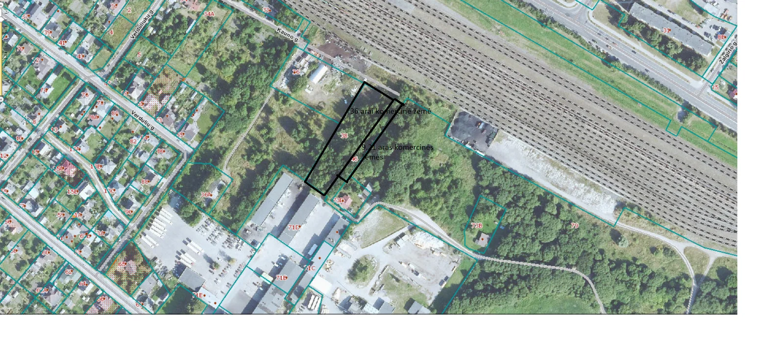 участок Šiauliuose Centre, Kauno g. – изображение 6