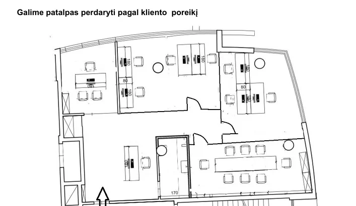 Офис / Другое аренда Vilniuje Šnipiškėse, Lvivo g. – изображение 4