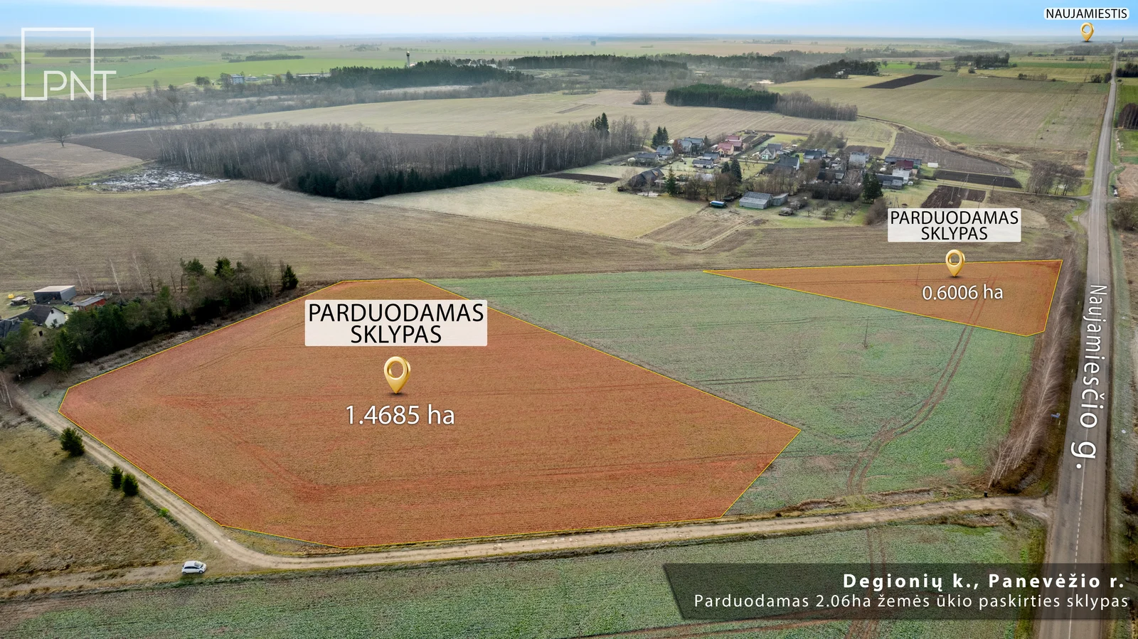 Sklypas Panevėžio rajono sav., Degionyse, Naujamiesčio g. – nuotrauka 4