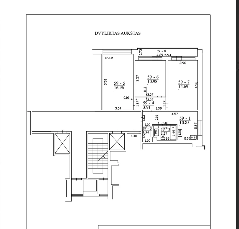 Loretos Asanavičiūtės g. 48, Karoliniškės, Vilnius, 3 kamb. – изображение 4
