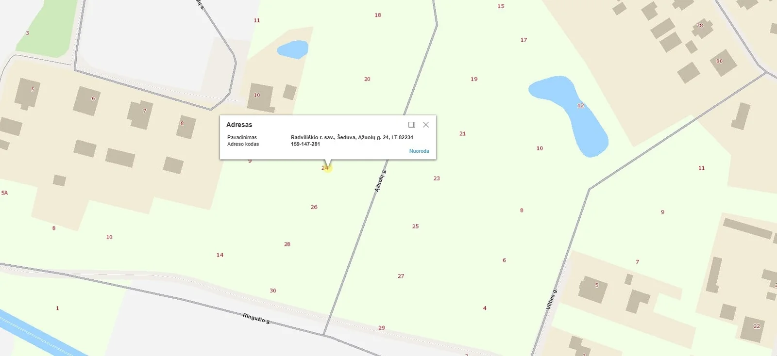 Sklypas Radviliškio rajono sav., Šeduvoje, Ąžuolų g. – nuotrauka 2