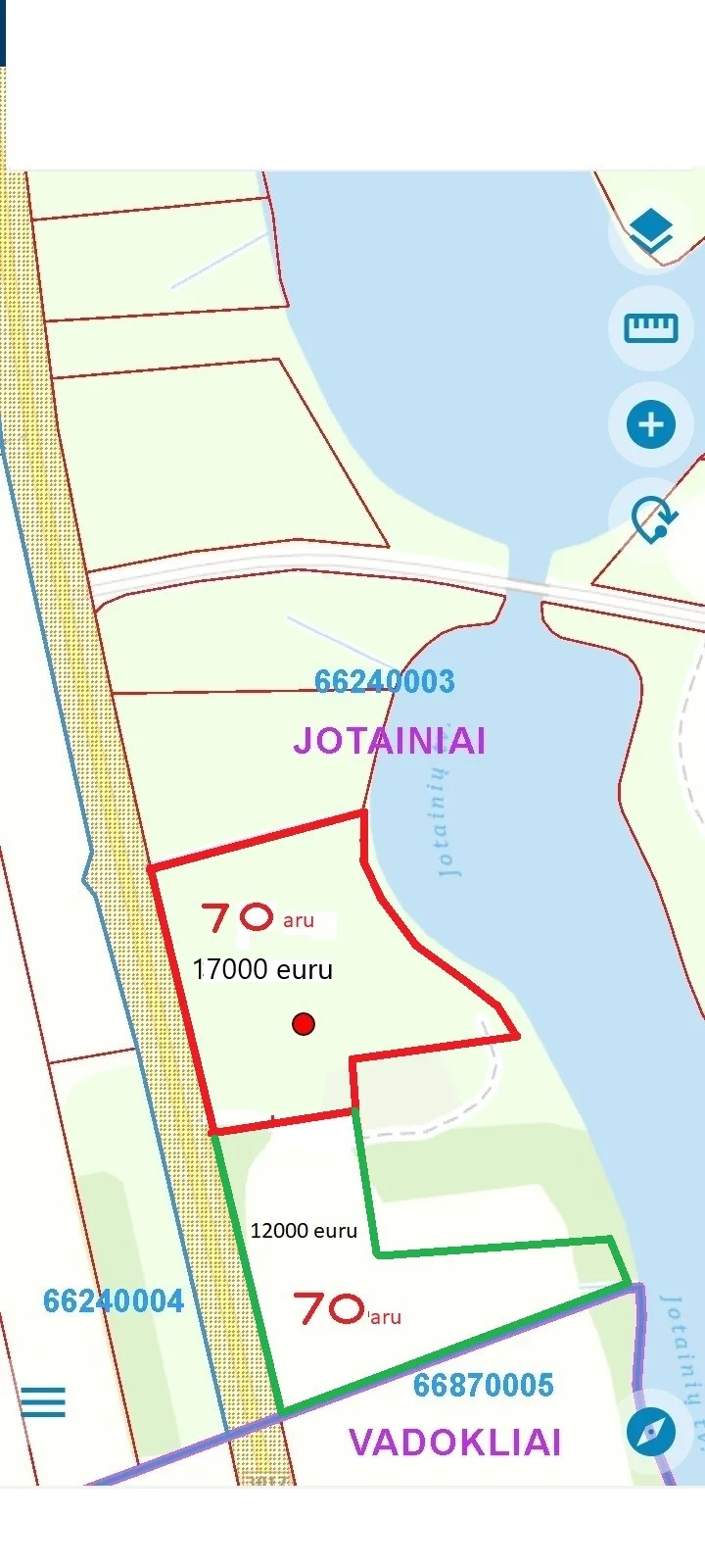 Sklypas Panevėžio rajono sav., Jotainiuose, Jotainių g. – nuotrauka 3