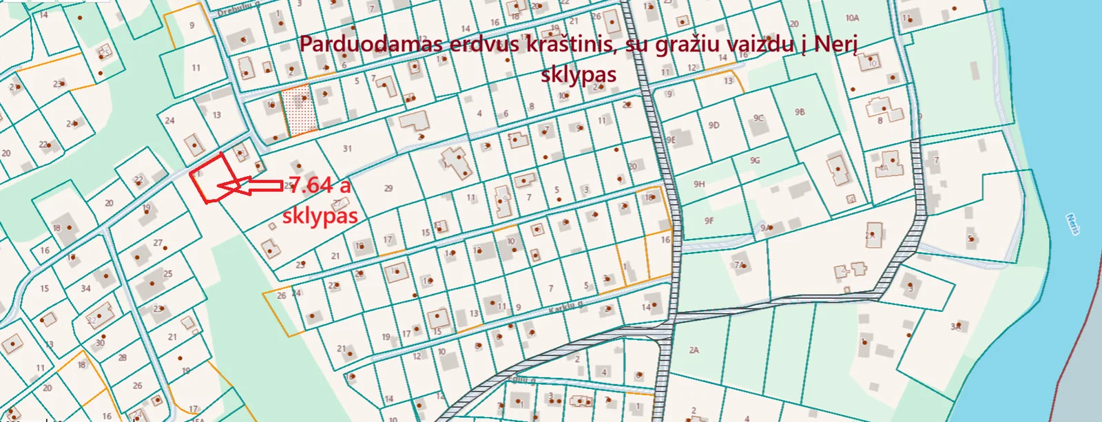участок Trakų rajono sav., Valuose, Spalvingoji g. – изображение 4