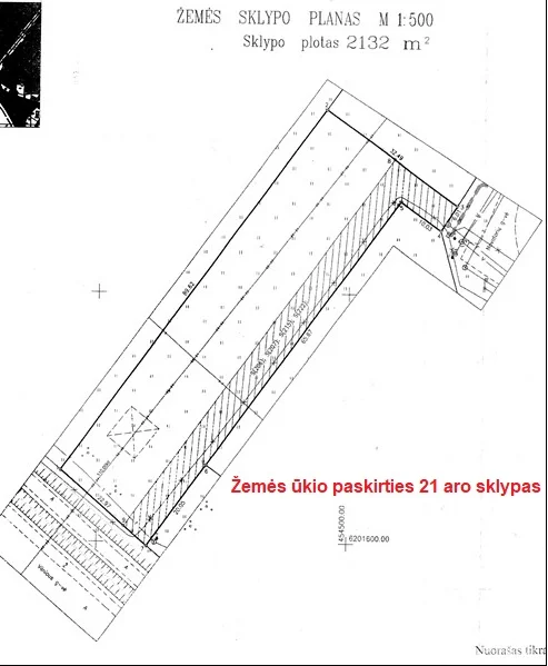 участок Šiaulių rajono sav., Vijoliuose, Novatorių g. – изображение 3