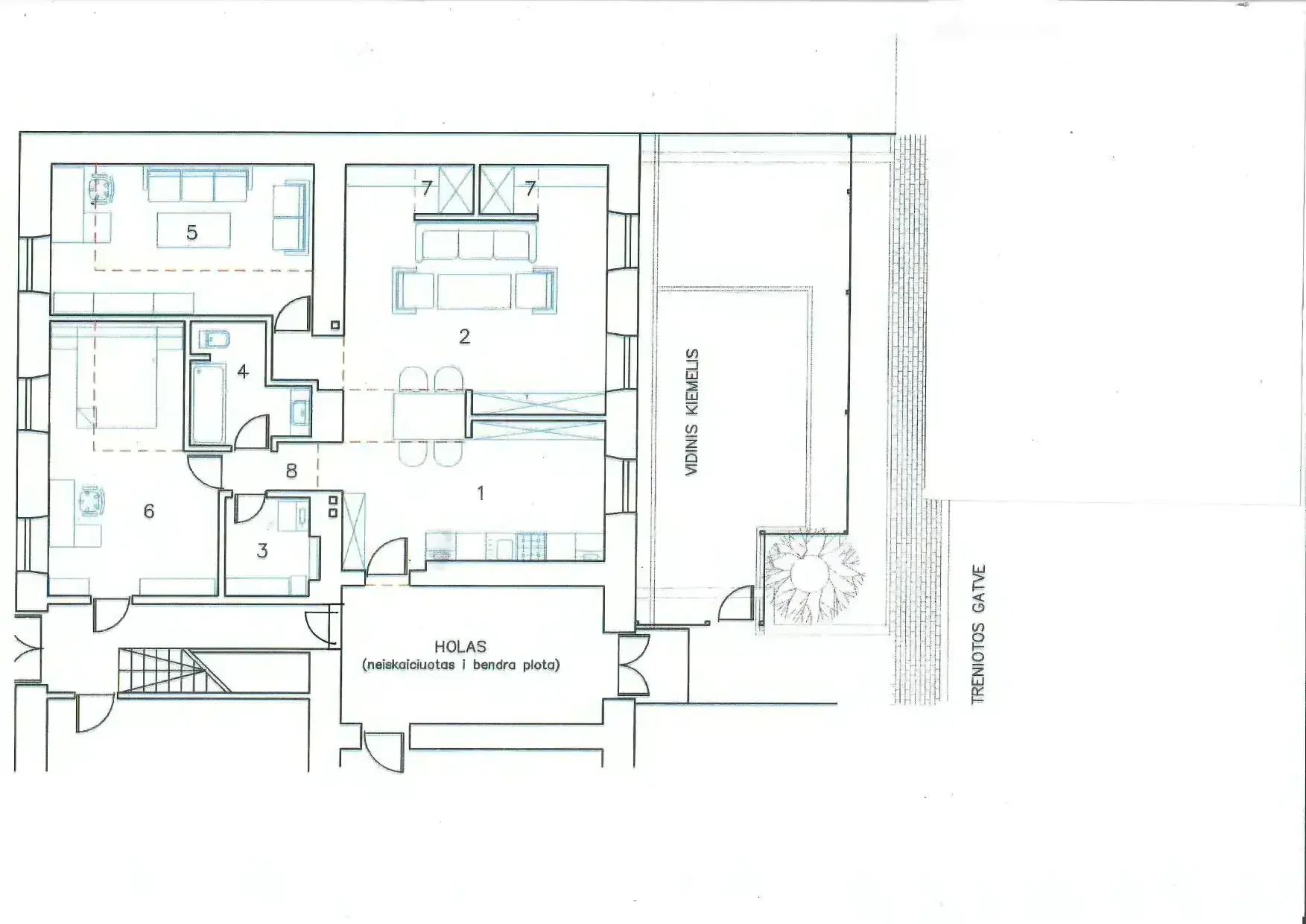 Treniotos g., Žvėrynas, Vilnius, 3 kamb. – изображение 5