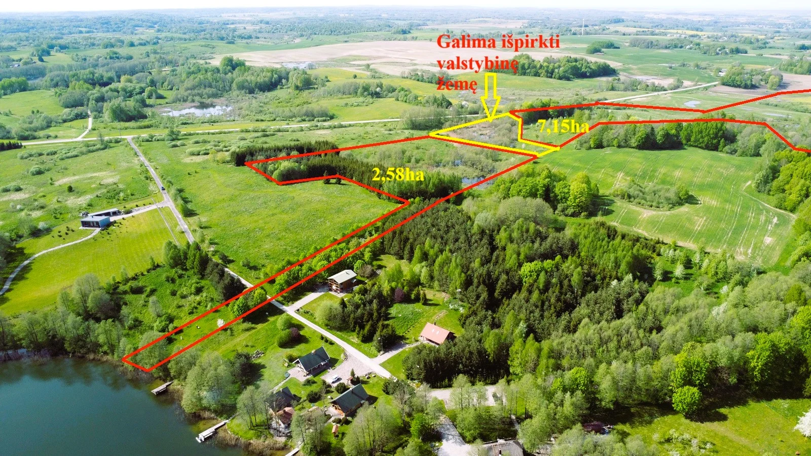 участок Vilkaviškio rajono sav., Vygreliuose, Beržų g. – изображение 6