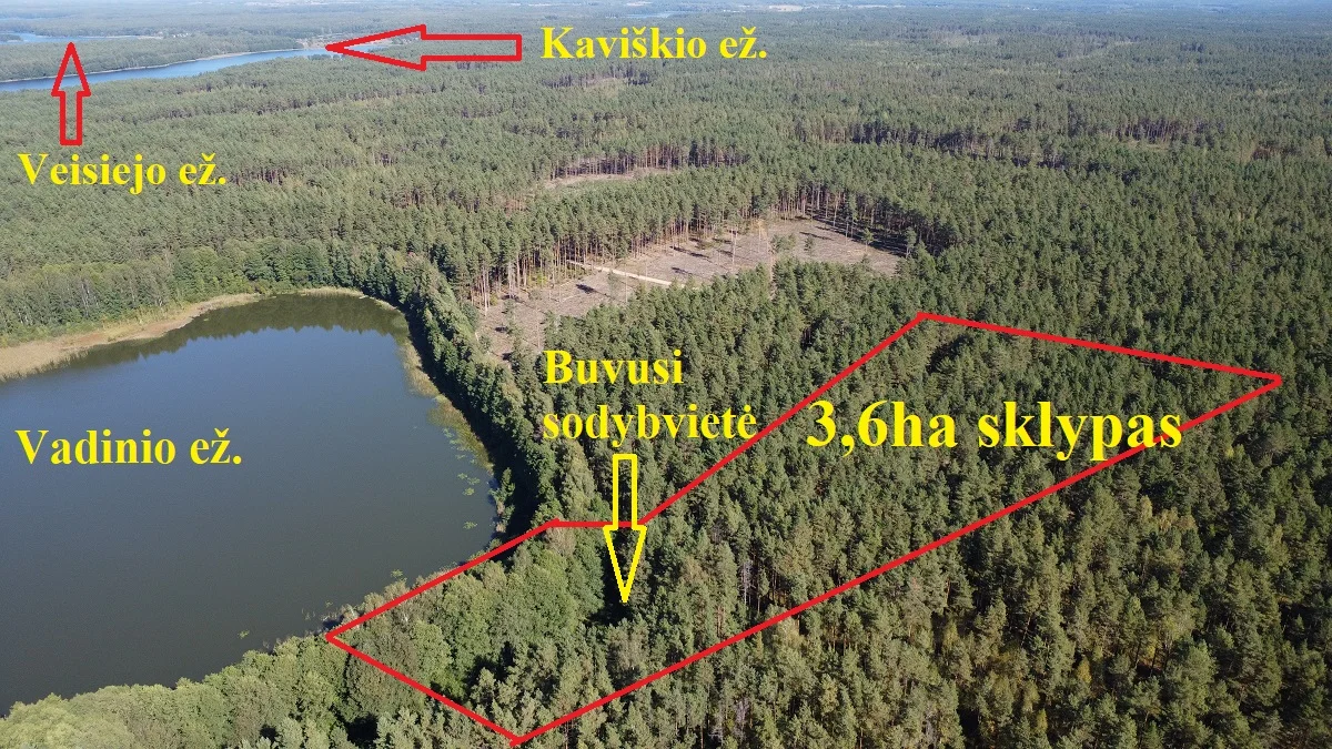 участок Lazdijų rajono sav., Ivoškuose, Ivoškų g. – изображение 6