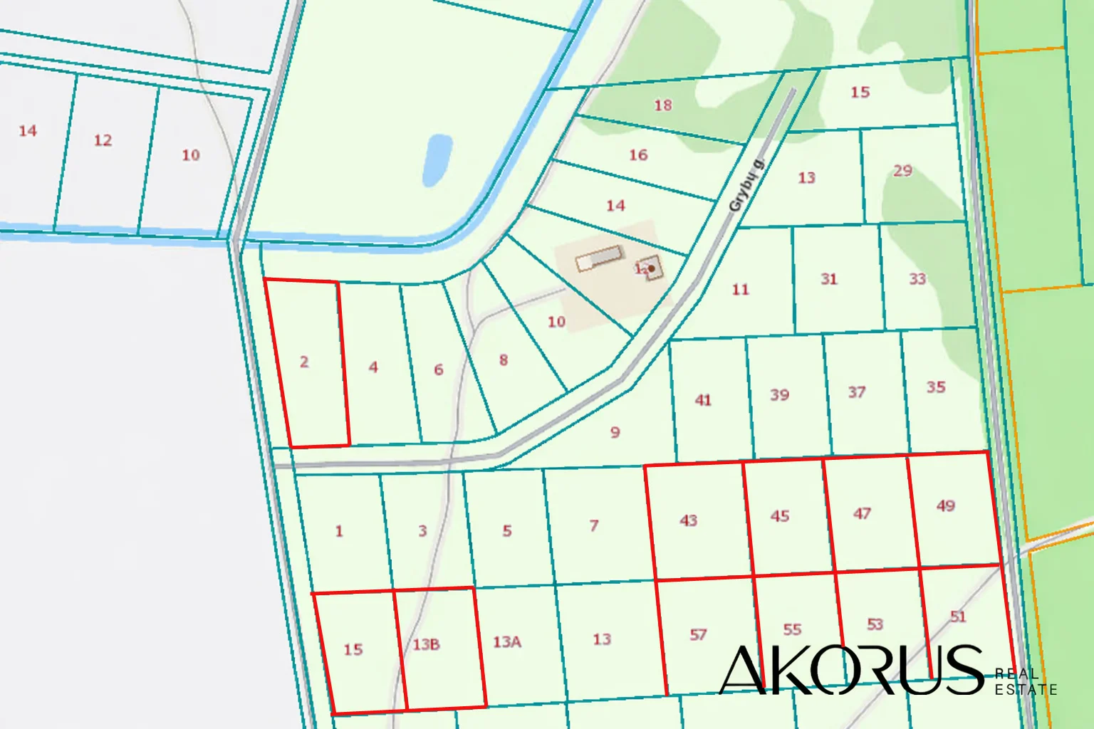участок Vilniaus rajono sav., Murlinėje, Grybų g. – изображение 4