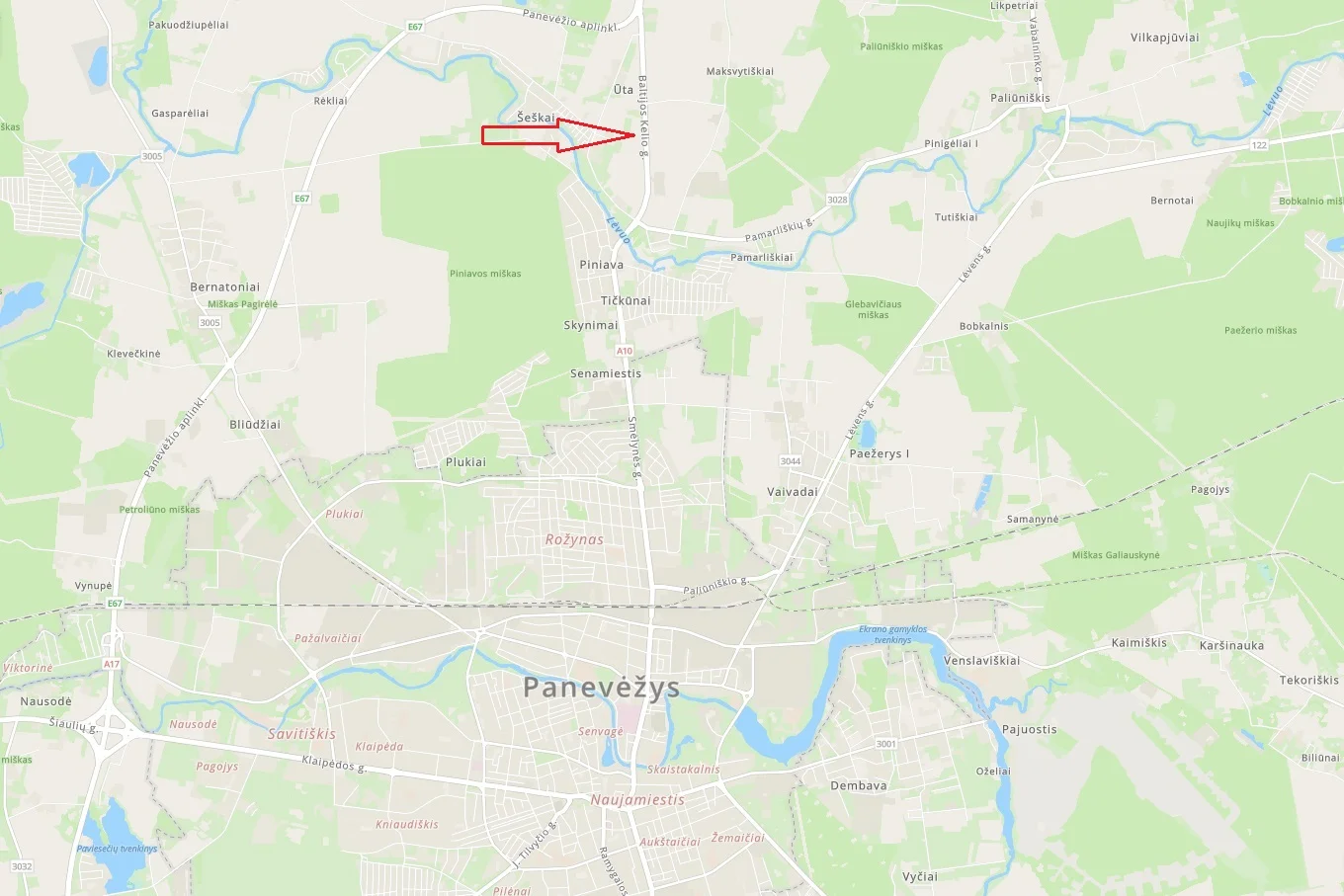 участок Panevėžio rajono sav., Ūtoje, Baltijos Kelio g. – изображение 6