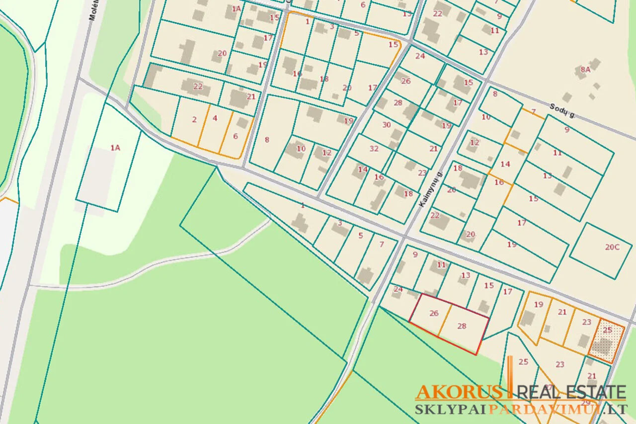 Участок Vilniaus rajono sav., Radžiuliuose, Kaimynų g. – изображение 6