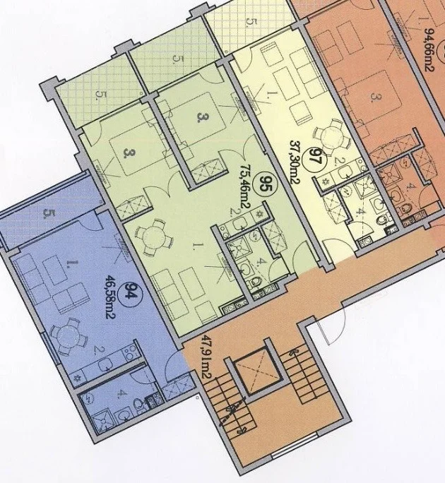3 kambarių butas Bulgarijoje, St.Vle – nuotrauka 3