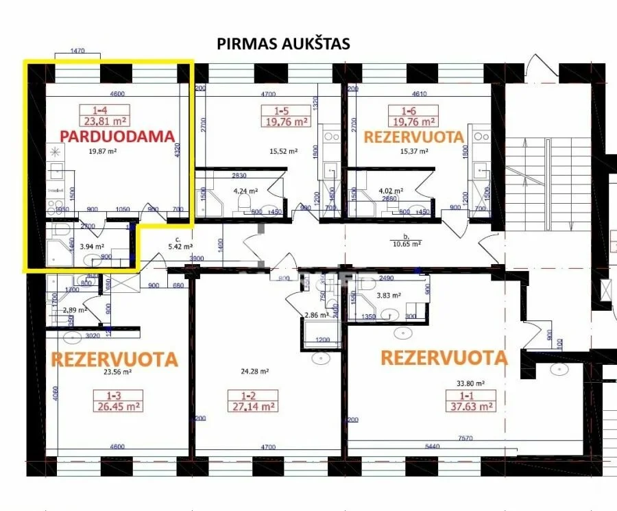 Продаются Офис / Торговля/Услуги / Другое помещения Klaipėdoje Centre, Minijos g. – изображение 4