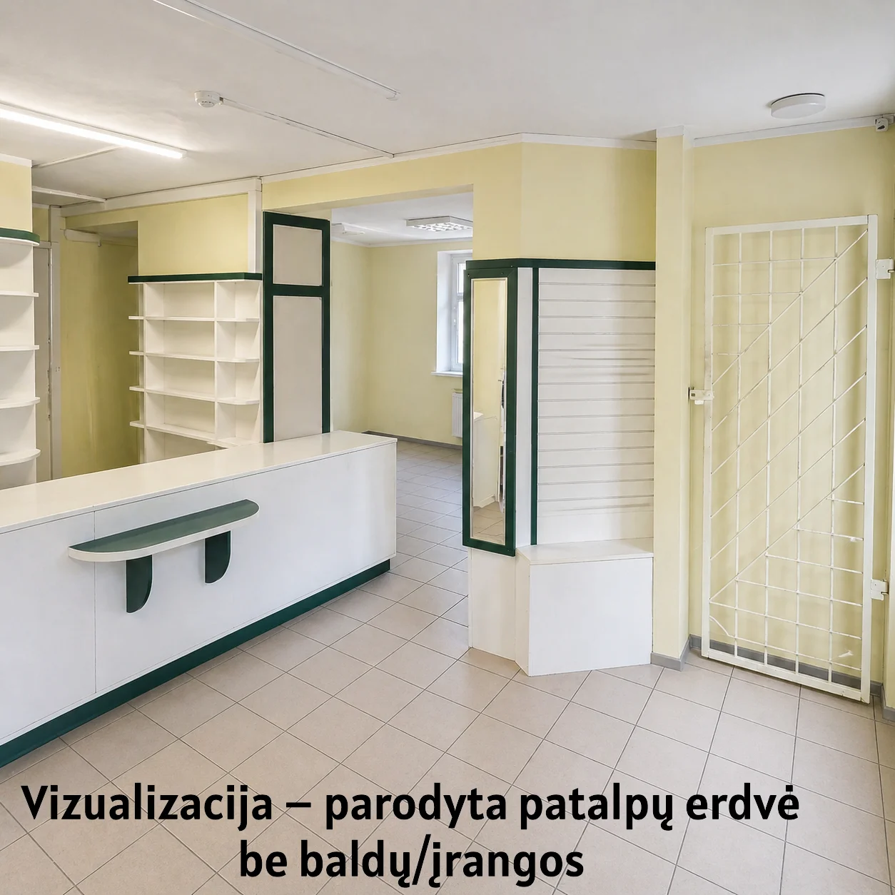 Продаются Торговля/Услуги помещения Molėtų rajono sav., Molėtuose, Vilniaus g. – изображение 6