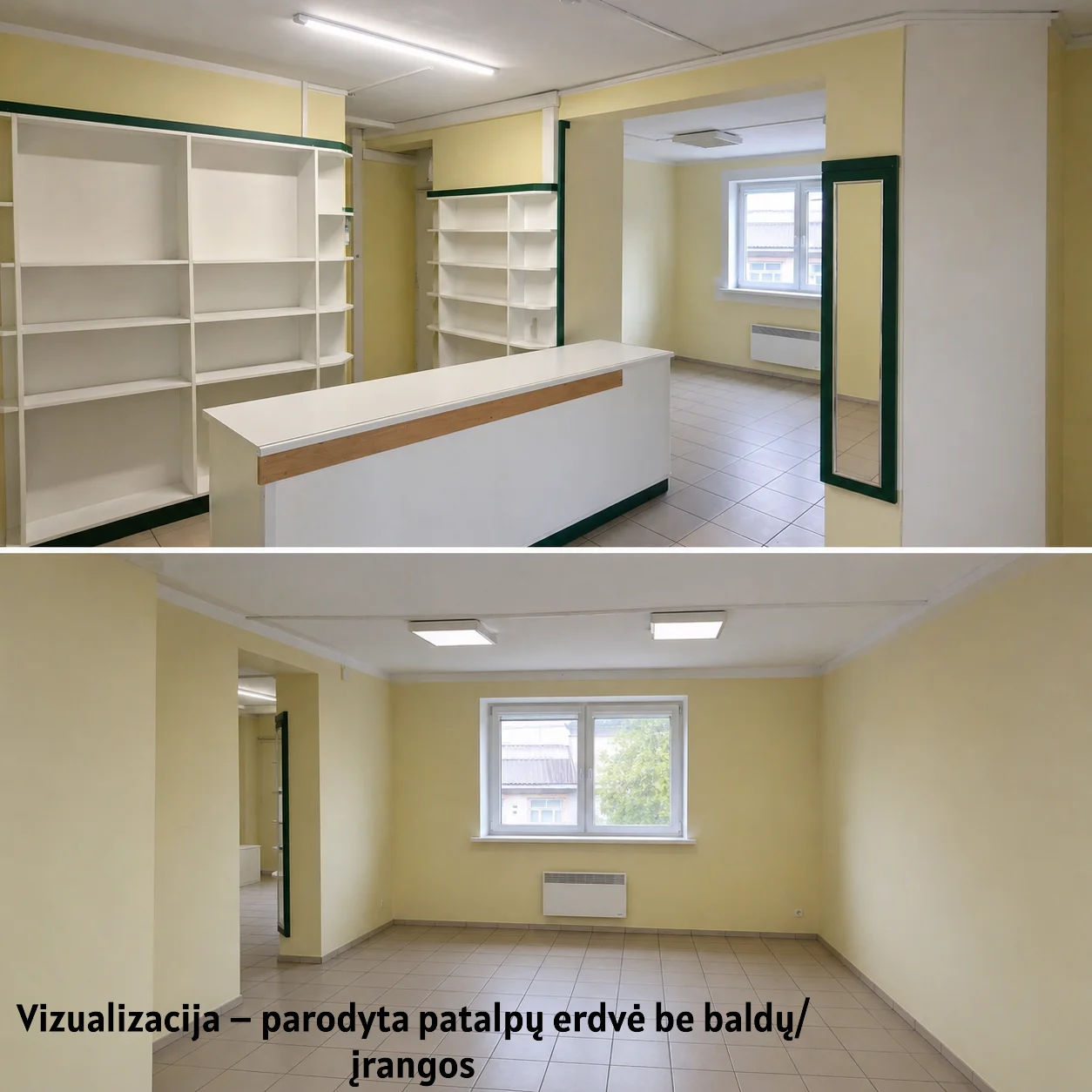 Продаются Торговля/Услуги помещения Molėtų rajono sav., Molėtuose, Vilniaus g. – изображение 4