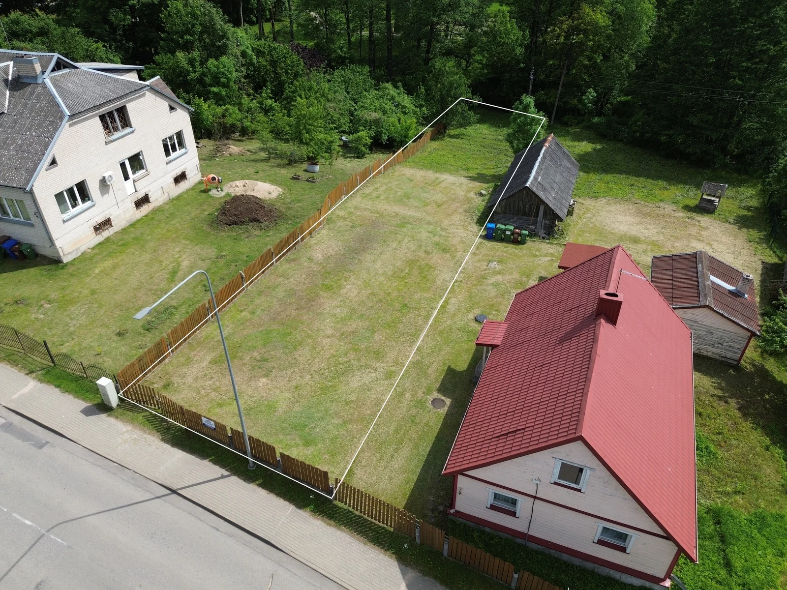 plot Lazdijų rajono sav., Veisiejuose, Vytauto g. – image 3