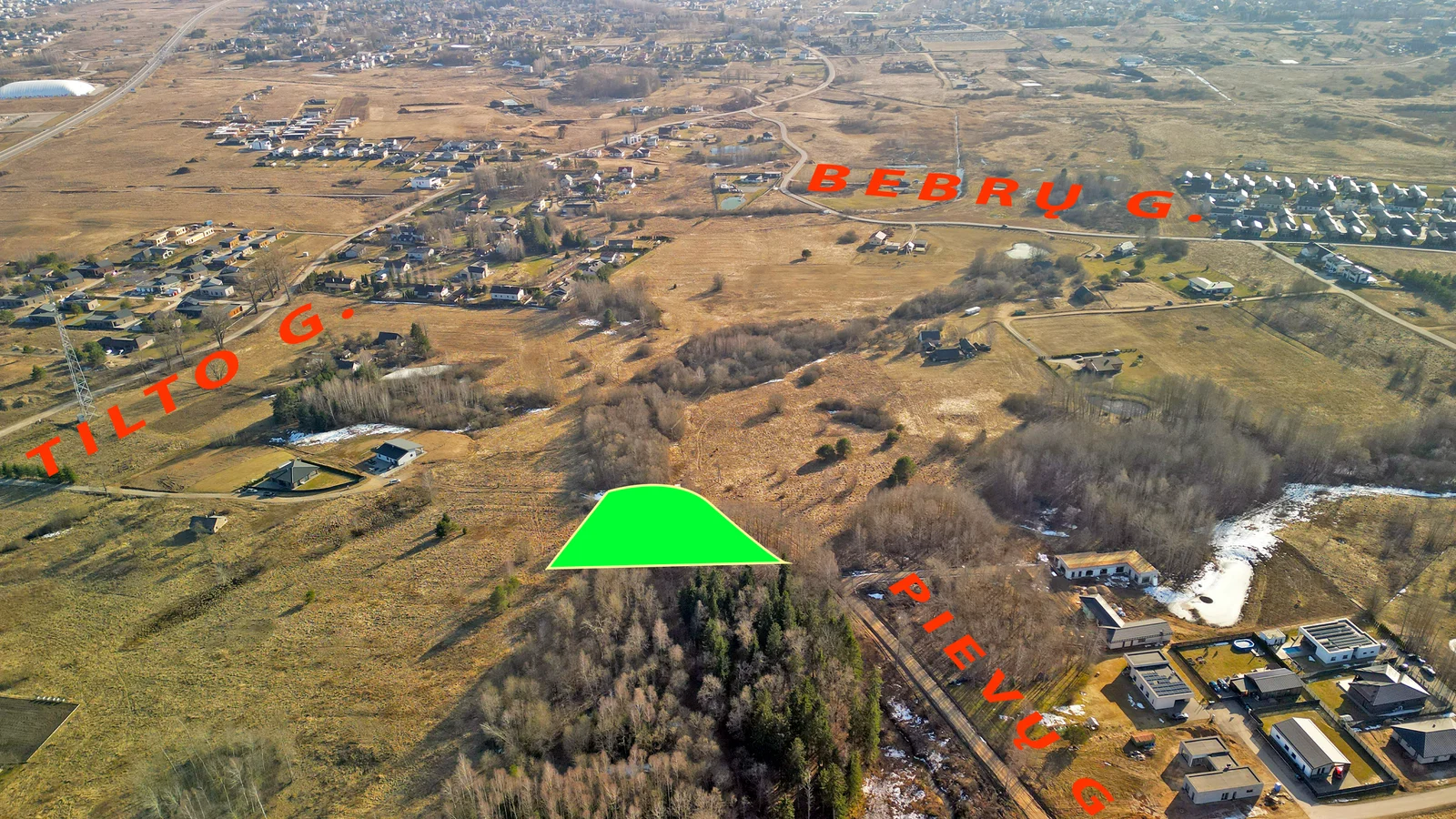 участок Vilniaus rajono sav., Dvariškėse, Tilto g. – изображение 3