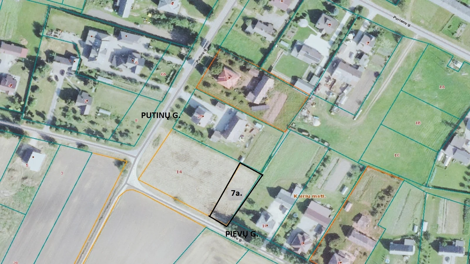 участок Šiaulių rajono sav., Kairiuose, Pievų g. – изображение 3