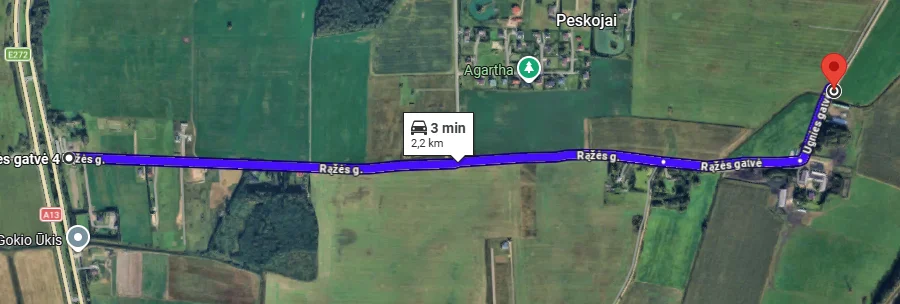 участок Klaipėdos rajono sav., Peskojuose, Ugnies g. – изображение 3