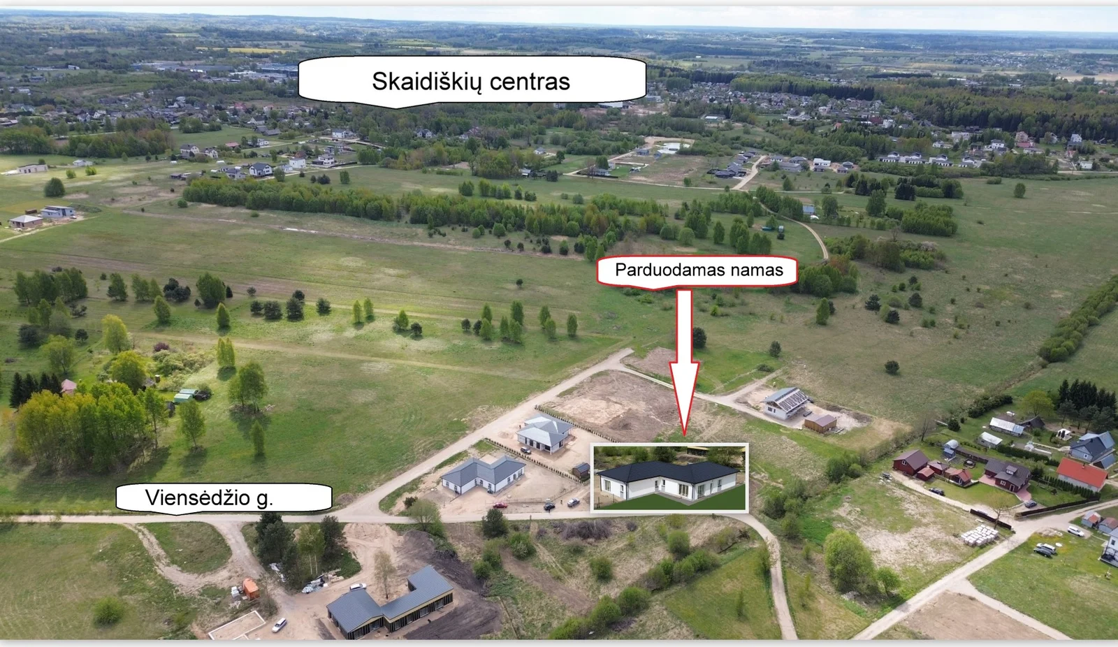 Жилой дом Vilniaus rajono sav., Skaidiškėse, Viensėdžio g. – изображение 5