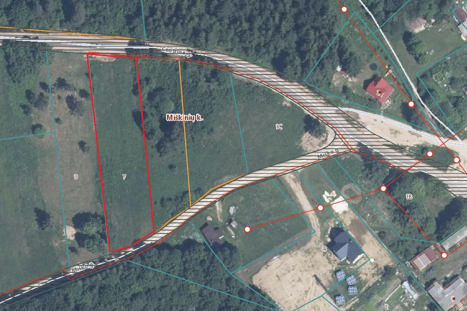 Sklypas Trakų rajono sav., Miškiniuose, Miško g. – nuotrauka 2
