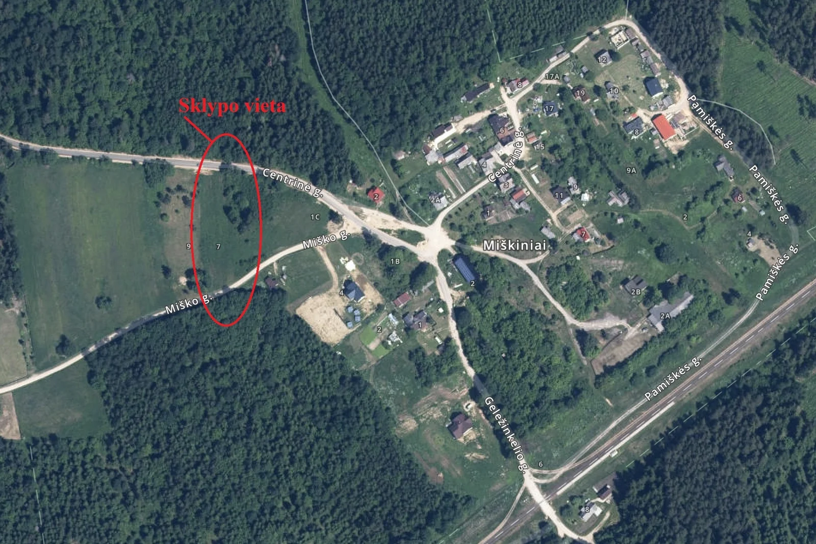 Sklypas Trakų rajono sav., Miškiniuose, Miško g. – nuotrauka 5