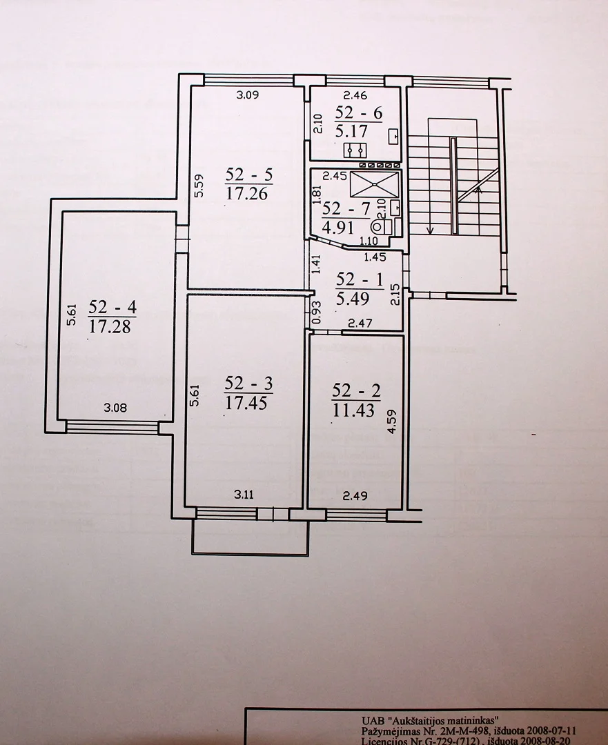 Klaipėdos g., Klaipėdos, Panevėžys, 1 kamb. – image 4
