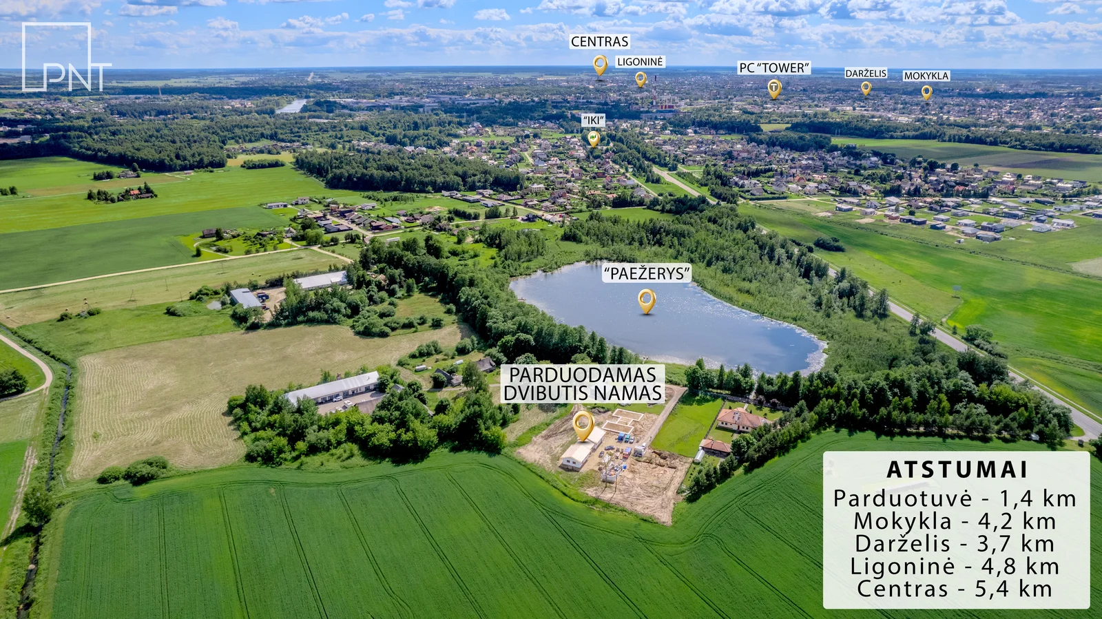 Gyvenamasis namas Panevėžio rajono sav., Paežerys I, Vlado Rozmano g. – nuotrauka 3
