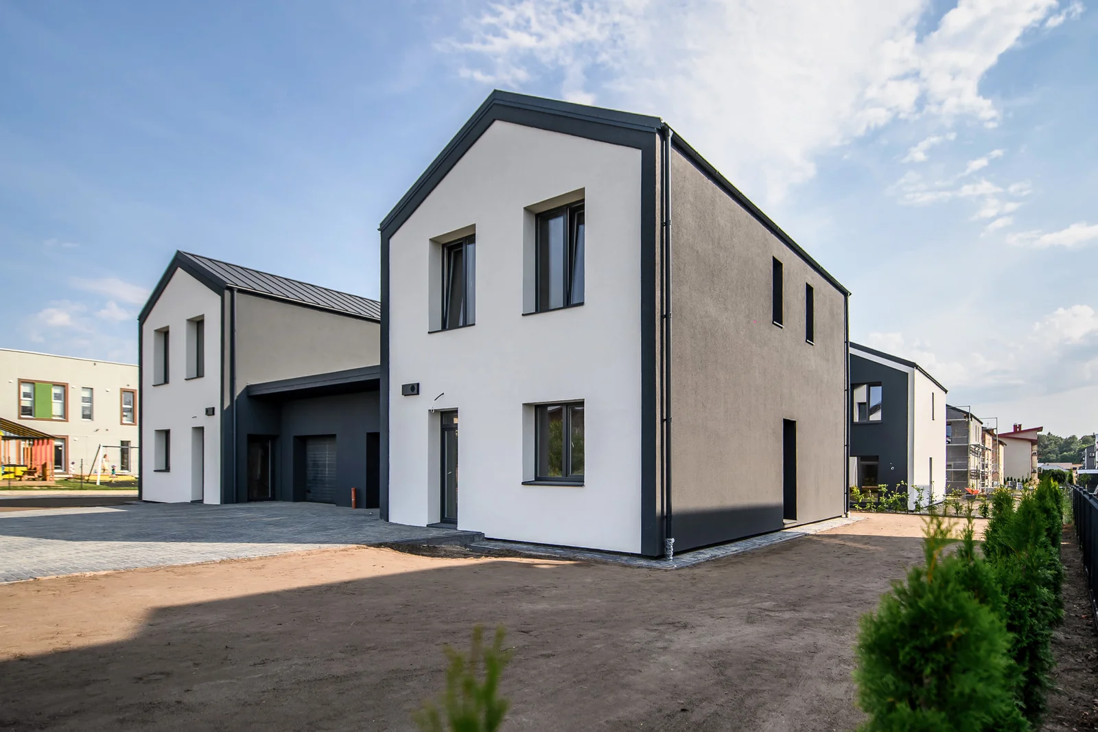 Kotedžas Kauno rajono sav., Užliedžiuose, Pienių g. – nuotrauka 3