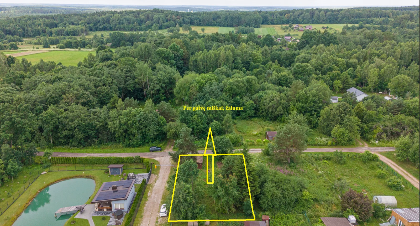 Sklypas Vilniaus rajono sav., Akmeniškėse, Gėrybių g. – nuotrauka 3