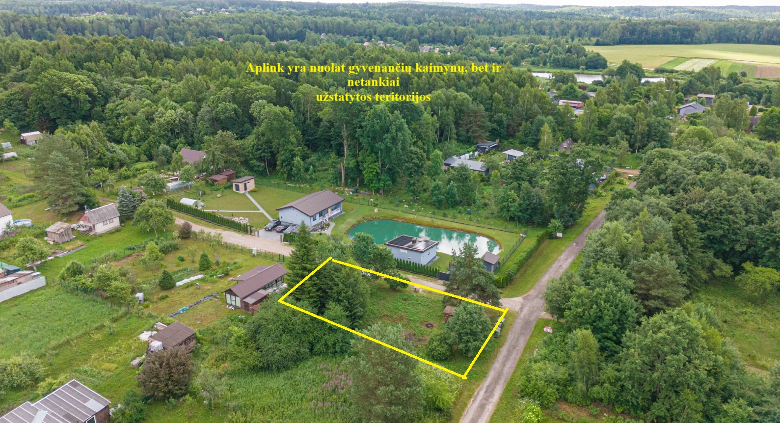 Sklypas Vilniaus rajono sav., Akmeniškėse, Gėrybių g. – nuotrauka 4