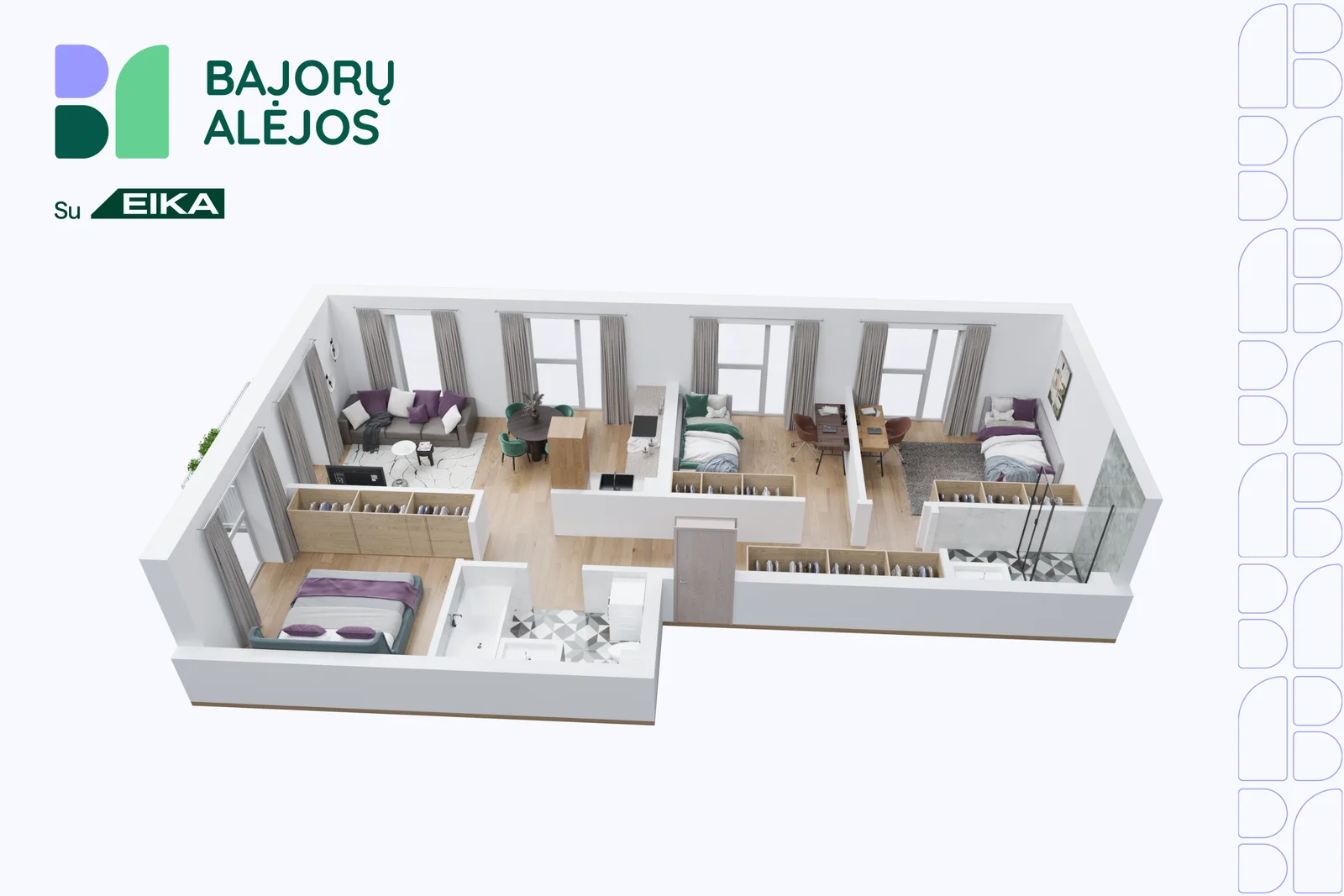 Salaspilio g. 2, Bajorai, Vilnius, 4 kamb. – nuotrauka 4