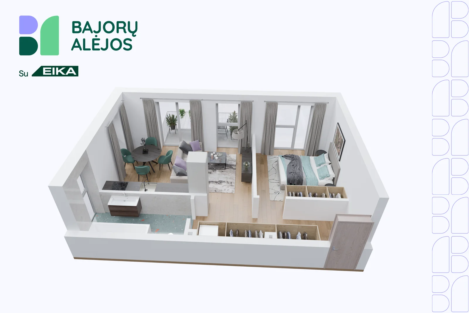 Salaspilio g. 2, Bajorai, Vilnius, 3 kamb. – nuotrauka 4