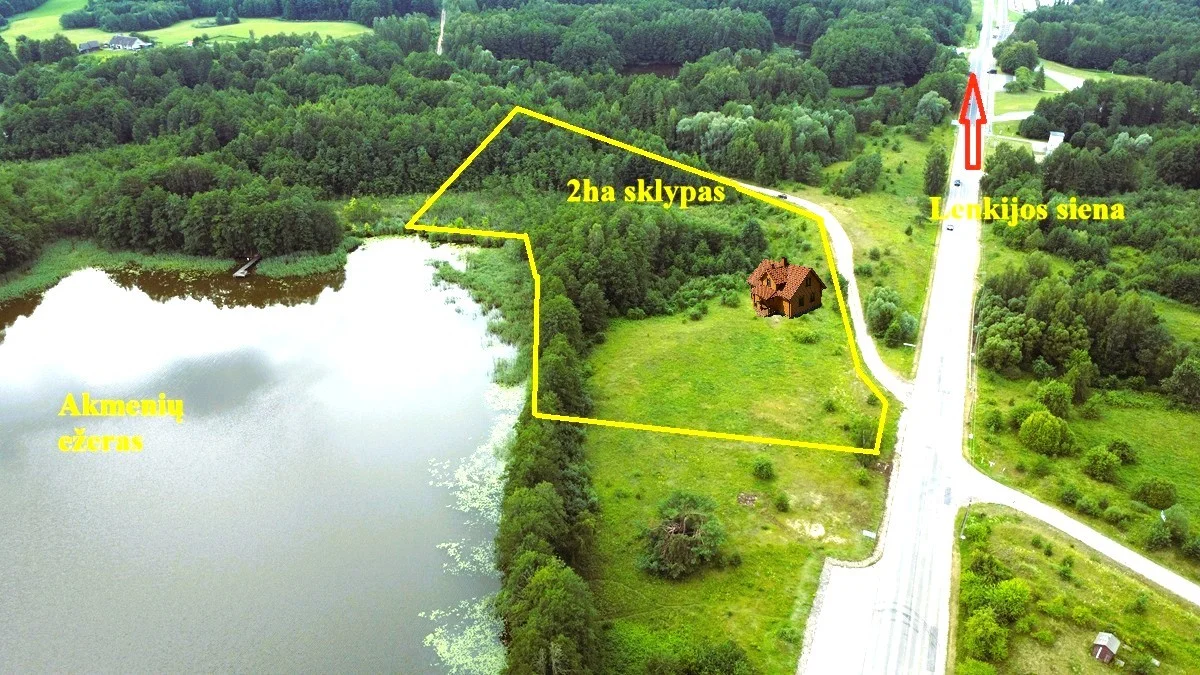 Sklypas Lazdijų rajono sav., Akmeniuose, Kalviškių g. – nuotrauka 5