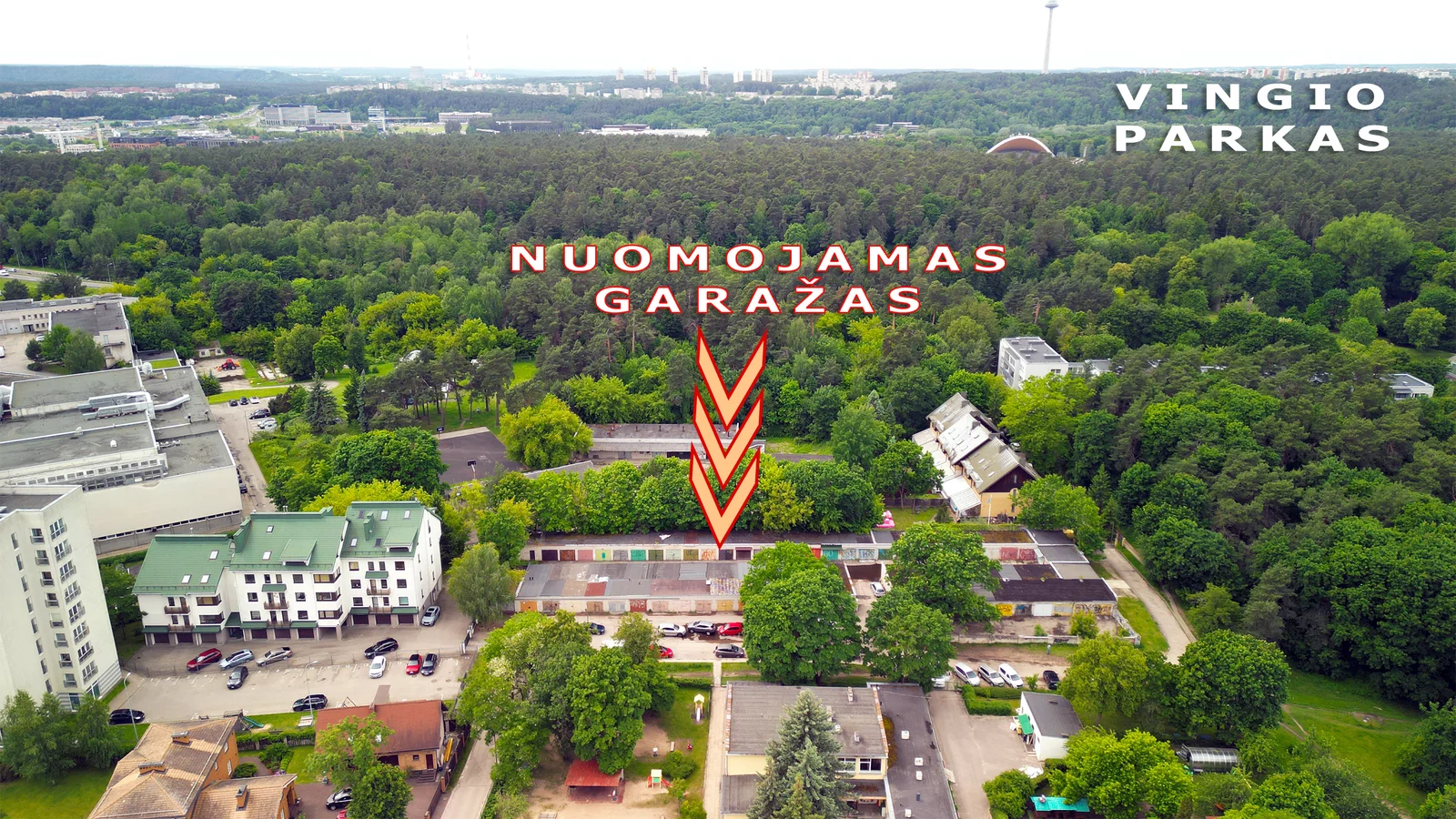 Garažas Vilniuje Naujamiestyje, K. Donelaičio g. – nuotrauka 4