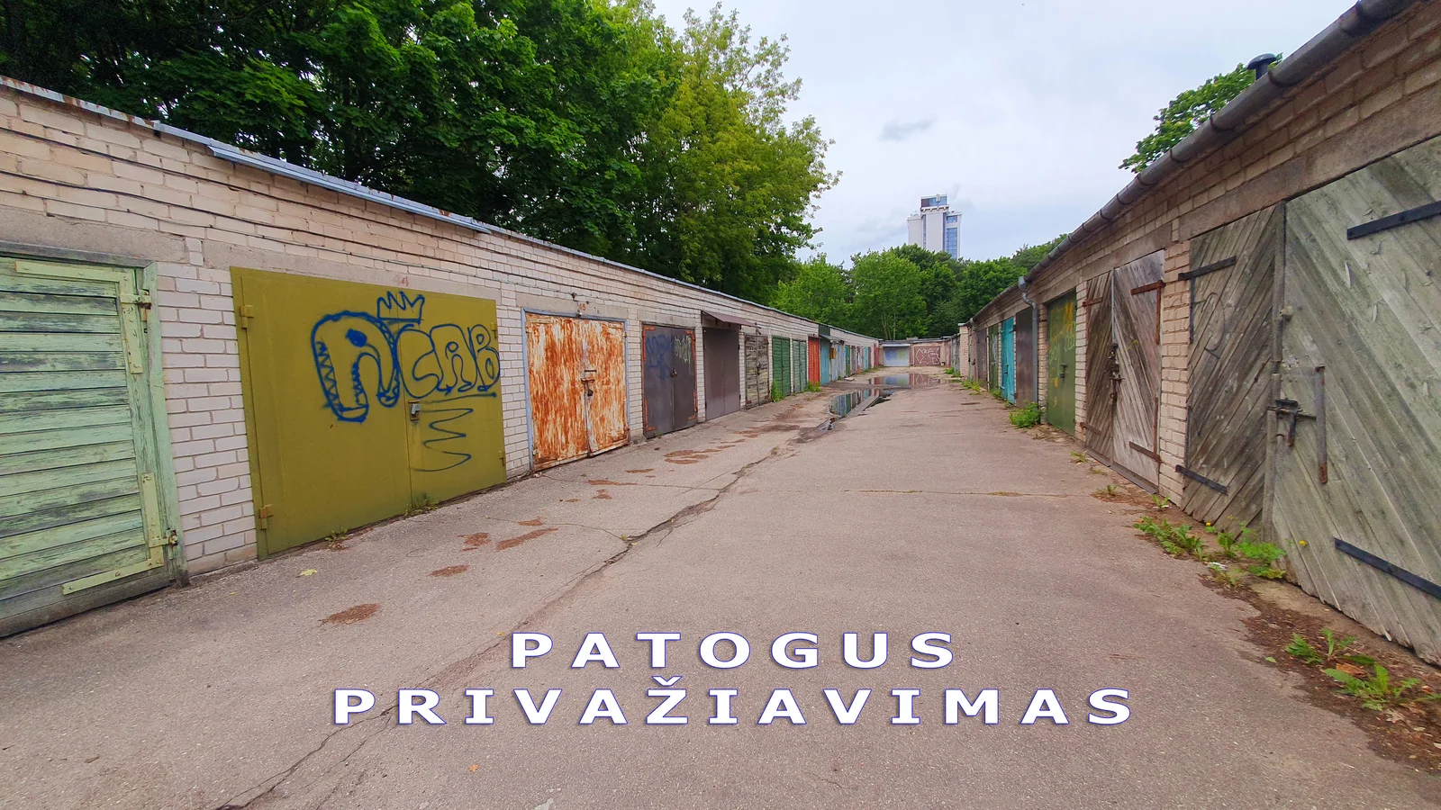 Garažas Vilniuje Naujamiestyje, K. Donelaičio g. – nuotrauka 5